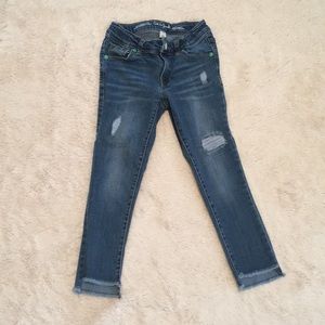 Super skinny crop jeans